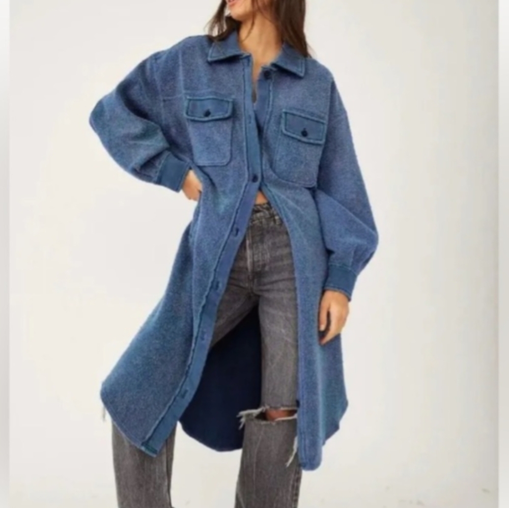 Free People Ruby Shacket -Long